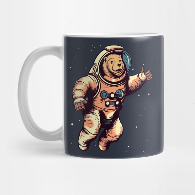 Bear Astronaut by tatadonets